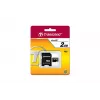 Flash Card Transcend 2GB MicroSD TS2GUSD