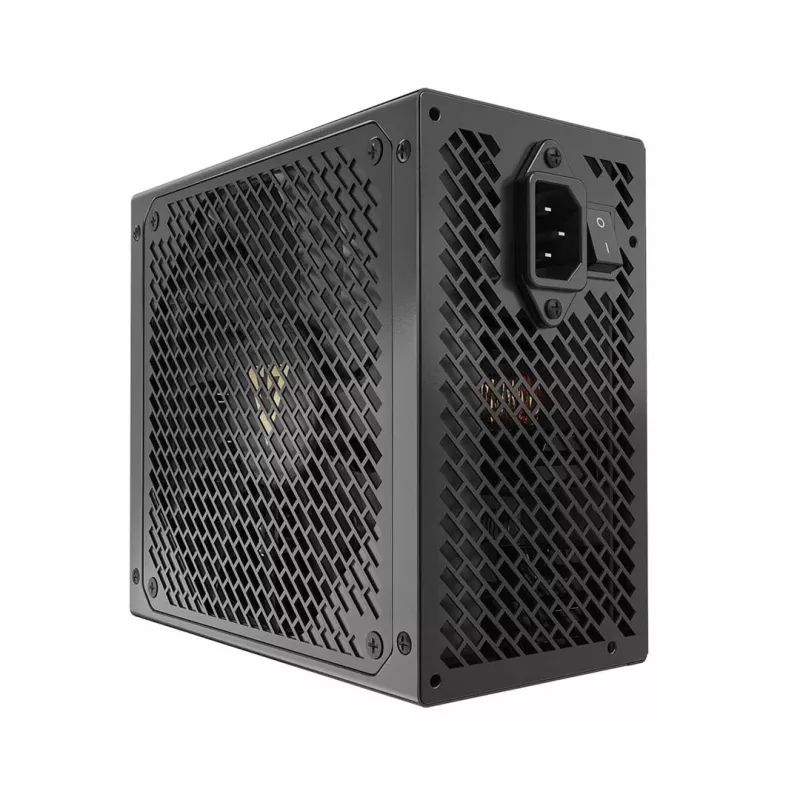 Power supply MODECOM VOLCANO HEX GOLD 750W, 80 PLUS Gold, ATX 3.1, modular, 14 cm fan