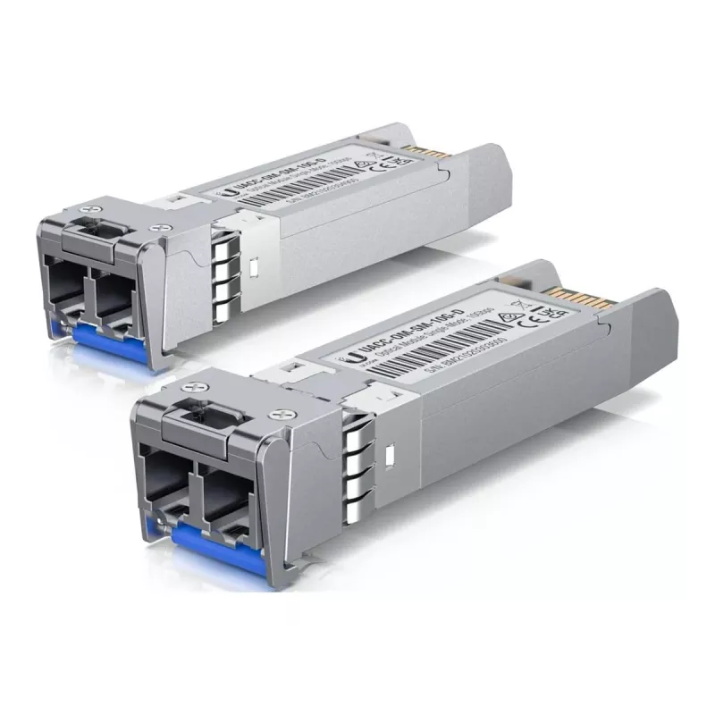 SFP+ fiber transceiver Ubiquiti UACC-OM-SM-10G-D-2 10 Gbps 1310 nm LC single-mode 10 km (2-pack)