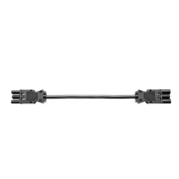 Bachmann - Power Cable - Wieland GST18/3 (M) - Wieland GST18/3 (W) - 2,0m - Black (375038)