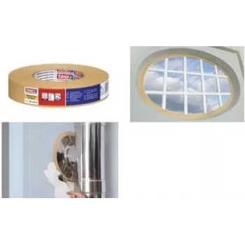Masking Tape Tesa 04319-00006 19 mm x 50 m — flexible painter's tape for curves