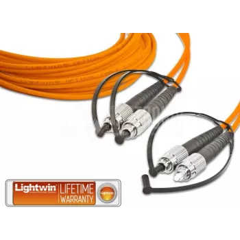 Lightwin High Quality Duplex LWL Patch Cable, MM OM2, FC - FC LWL Patch Cable (LDP-50 FC-FC 1.0)