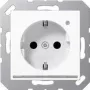 A 1520-O WW LNW SCHUKO-Socket Outlet 16A 250V LED-orientation light white - SCHUKO-Socket Outlet - 16 A 250 V ~ (A1520-OWWLNW)