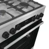 Gorenje GKS6C71XF Freestanding cooker with oven Silver