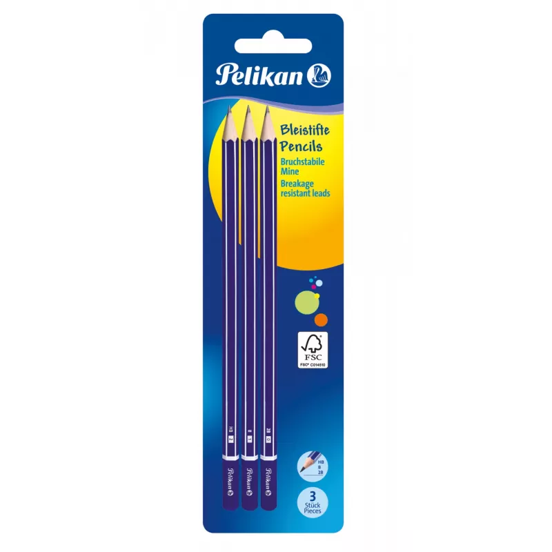 Graphite Pencil Pelikan 807418 Multi 3 pc(s)