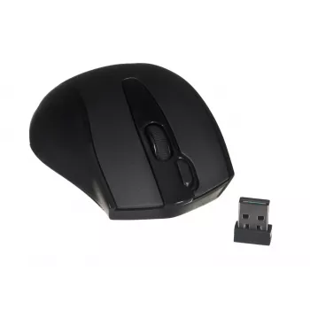 Wireless RF mouse A4Tech G9-500F, right-hand, 1000 DPI, 2.4 GHz nano receiver, 15 m range, AA battery