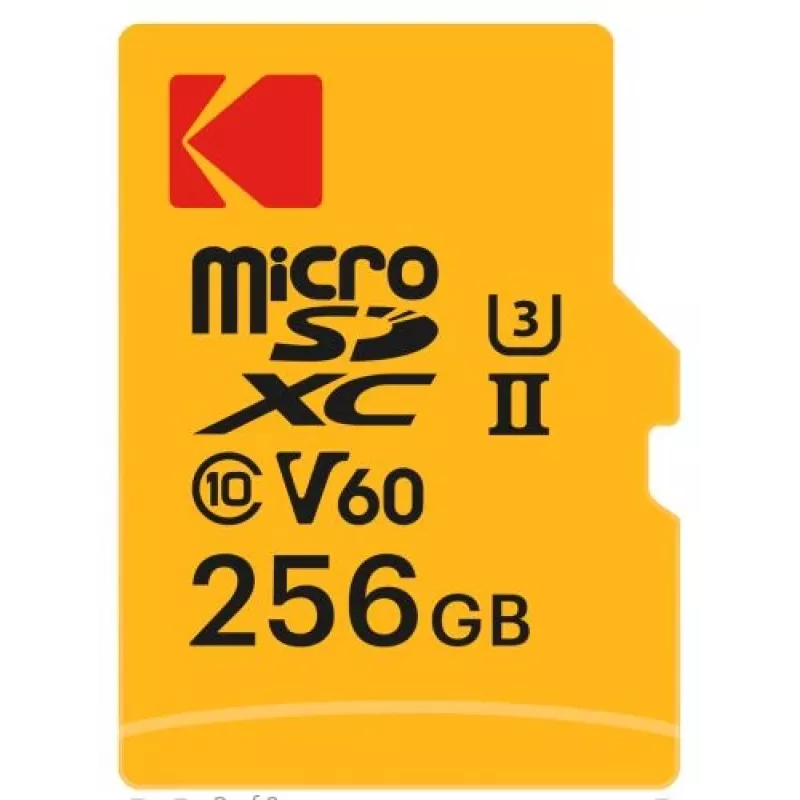 Flash memory Kodak 256GB UHS-II U3 A1 V60 Ultra Pro EKMSDM256GUHS2V1K