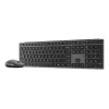 Wireless keyboard and mouse set Lenovo 700 Modern Multi-Device — US English layout, Bluetooth, Luna Grey