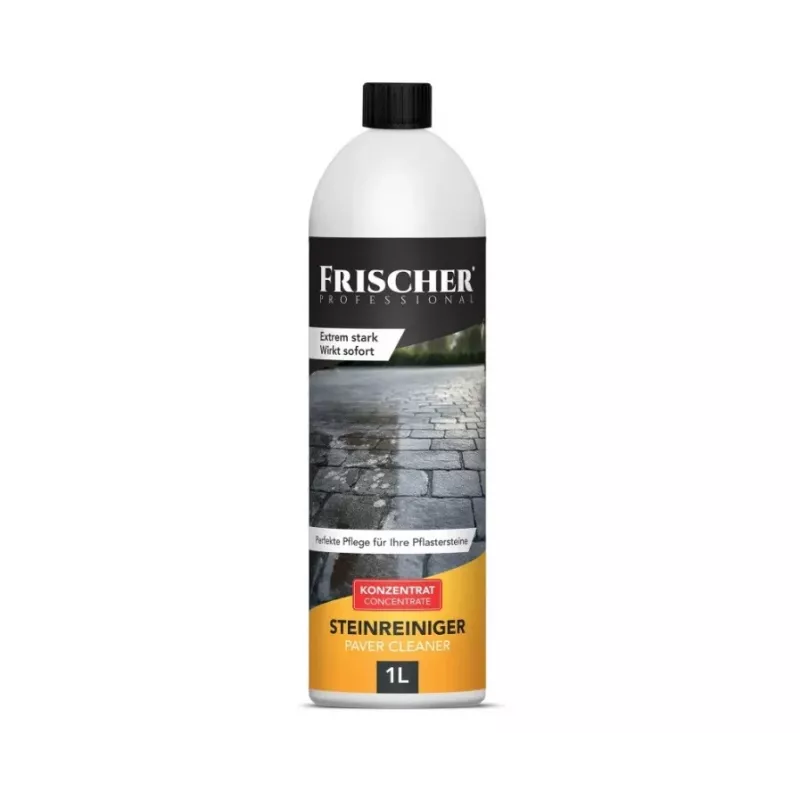 Cleaner for paving stones and natural stone FRISCHER 1000 ml concentrated formula