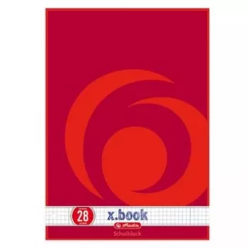 Writing Notebook Herlitz 216283 A4 50 Sheets Red