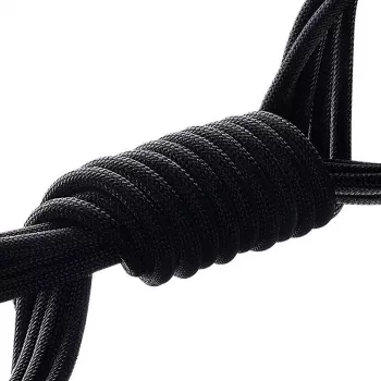 USB-C to USB-C charging cable Baseus Tungsten Gold 100W 1 m, black, nylon