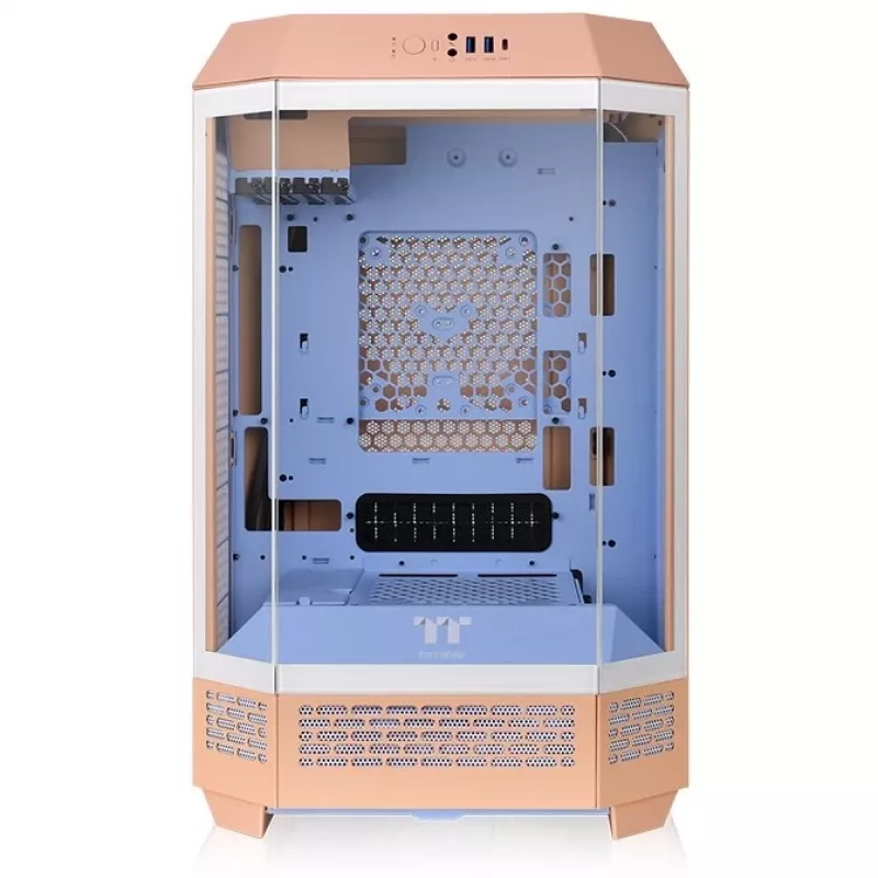 Thermaltake The Tower 300 pfirsich Tempered Glass