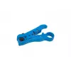 Cable stripper LANBERG NT-0102, plastic handle, protective insulation, replaceable blades, blue