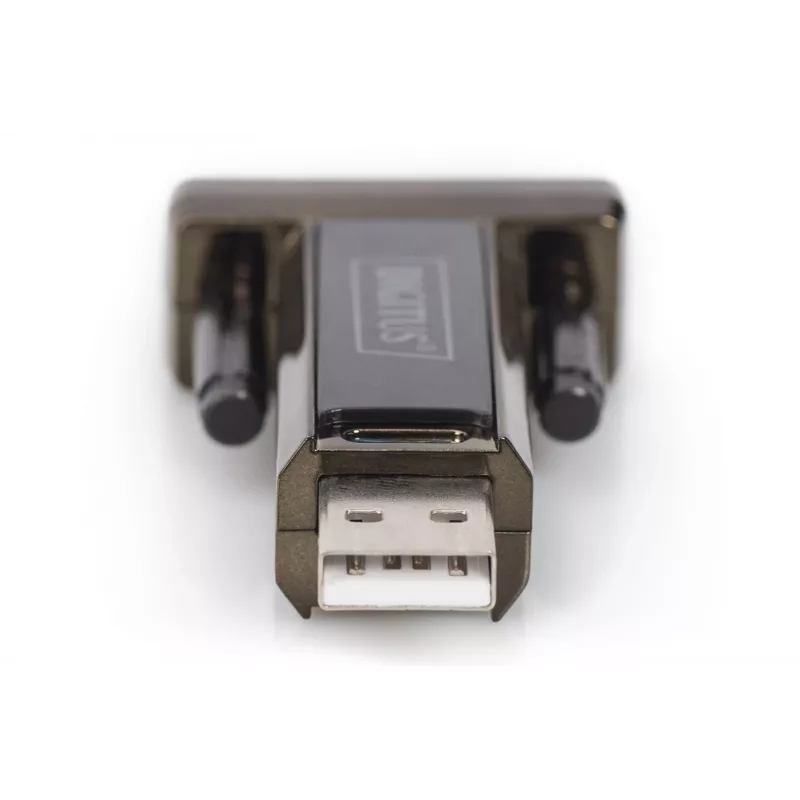 DIGITUS USB 2.0 to Serial Converter DSUB 9M Incl. USB a Cable 80cm FTDI Chipset USB 2.0 to RS232 (FT232RL)