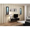 Cama TV stand VIGO 140 30/140/40 white/black gloss