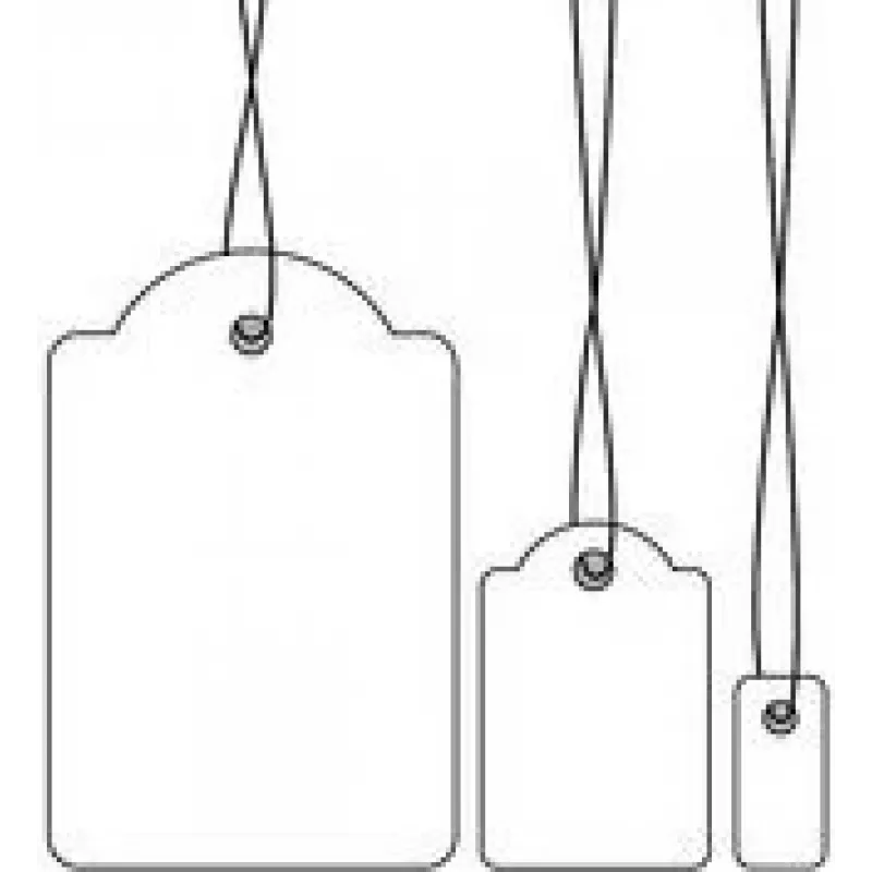HERMA Strung marking tags - name labels - White - 7 x 15 mm - 1000 label(s) (6901)