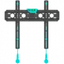 TV floor mount ONKRON FM5-B for 35 inch–65 inch (88.9–165.1 cm), VESA up to 400×400, max load 68 kg, black