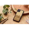 Smartphone case man and wood for iPhone 11 Pro — terra black