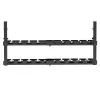 Desk cable organizer MACLEAN MC-102 — 2-level under-desk tray, max load 5 kg, max length 728 mm, black