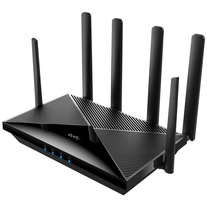 Cudy New 4G LTE Cat 6 WiFi Router, Qualcomm Chipset, LTE Modem Router, Dual SIM 4G Cellular Router, AC1200 Dual Band WiFi, 4 Gigabit Ports, OpenVPN, W