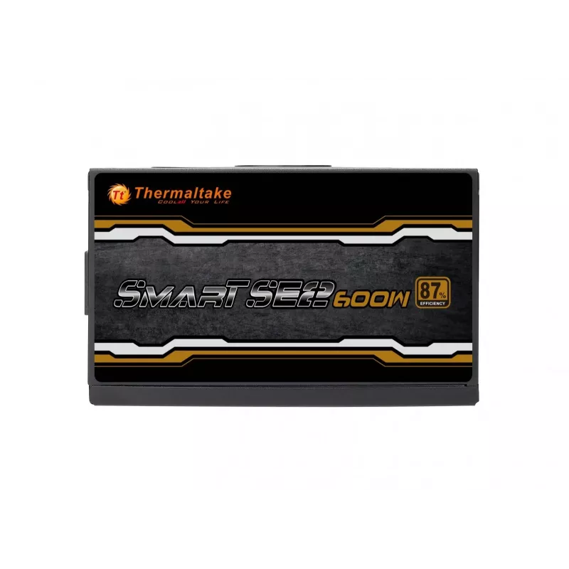 Power supply unit Thermaltake Smart SE2 600W ATX semi-modular, 86% efficiency, 120 mm fan