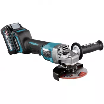 Makita GA013GM201 - Angle Grinder - Cordless - 125 mm - 2 Batteries, Charger Included - 40 V (GA013GM201)