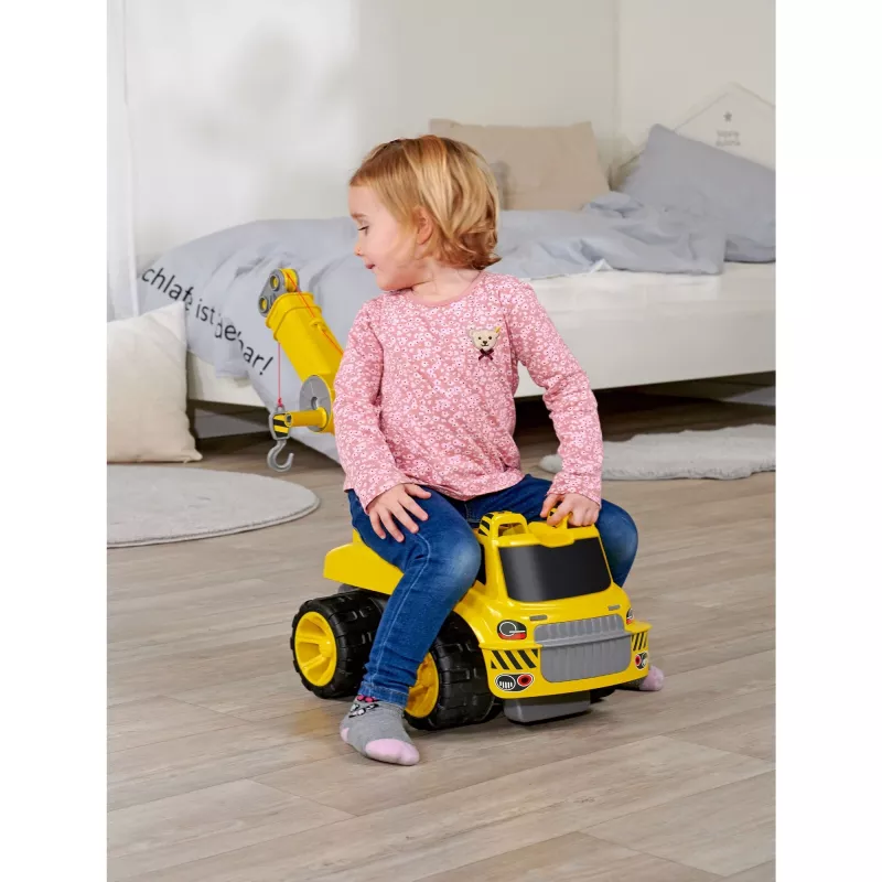 Crane truck BIG Power Worker Maxi Crane Yellow 3 to 7 years