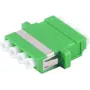 ShiverPeaks S/CONN LWL Connector LC-LC Quad Green — fiber optic LC to LC quad connector