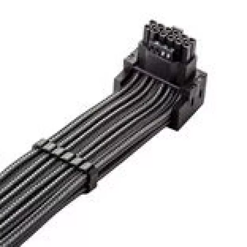 CableMod C-Series Pro Anschlusskabel Variante A 90mm 16‑Pin to 2×8‑Pin PCIe carbon