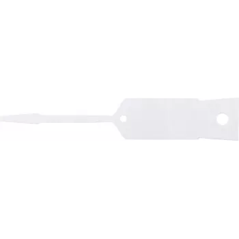 Keychain blanks pack ks tools 500.8018 — 500 white key blanks for cutting