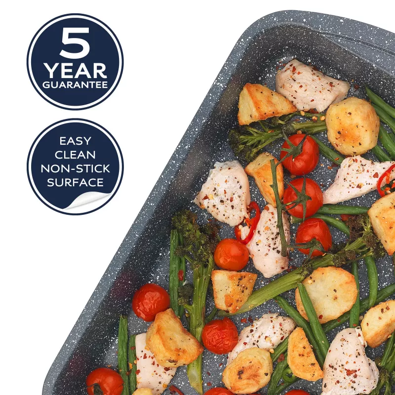 Roaster Russell Hobbs Nightfall Stone 38 cm - roasting pan