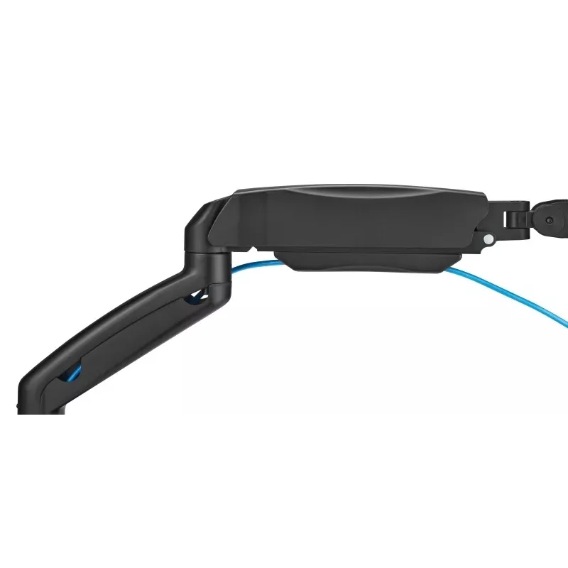 Monitor Arm up up Economical Interactive Counterbalance Dual Monitor Arm Matte Black VESA 75x75/100x100