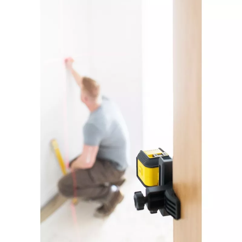 Line level Stanley Cubix Cross Line Red Beam Laser