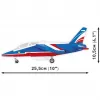 Construction Toy Cobi Alpha Jet Patrouille de France 1:48 Scale Model COBI-5841