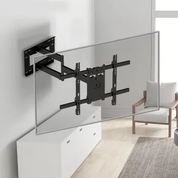 TV Mount MACLEAN MC-985 VESA 600x400 for 37–80 inch TVs, max load 45 kg