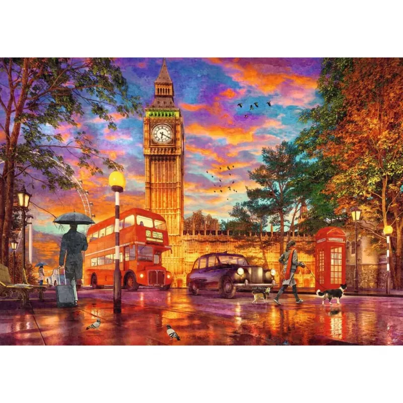 Puzzle Sonnenuntergang in London (1000 Pieces)