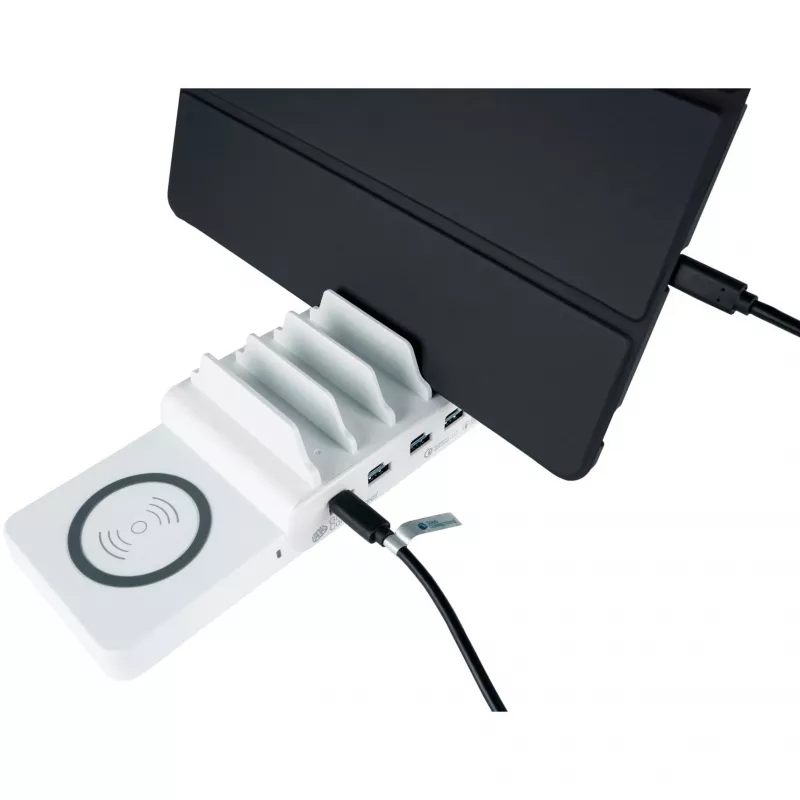 Mobile device charger Alcasa PCA-D006WQR Fast charging White
