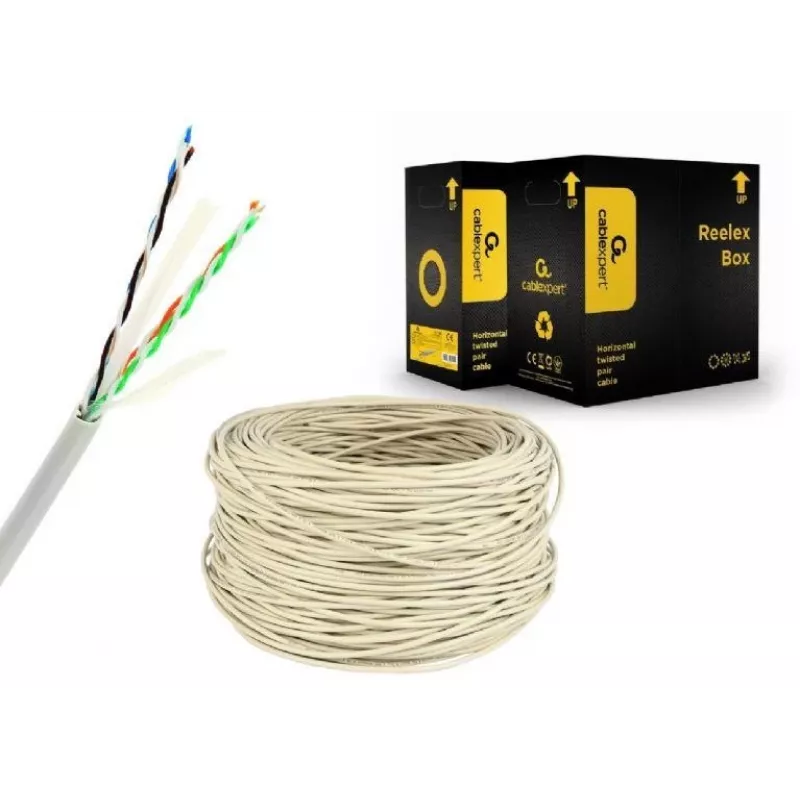 Cable CAT6 Utp 305M GRAY/UPC-6004SE-L Gembird
