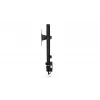 Monitor mount ENDORFY Atlas for 27 inch (68.6 cm) monitors, clamp desk mount, VESA 75x75–100x100, tilt ±35°, swivel ±90°, height adjustable, black
