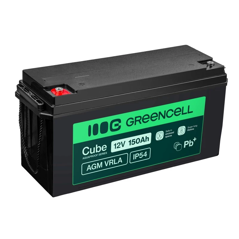 AGM Battery Green Cell AGM12V150AH-J 12V 150Ah Sealed Lead Acid