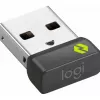 USB receiver Logitech 956-000157 for mouse and keyboard, graphite, 12.8×14.1×7 mm, 0.97 g