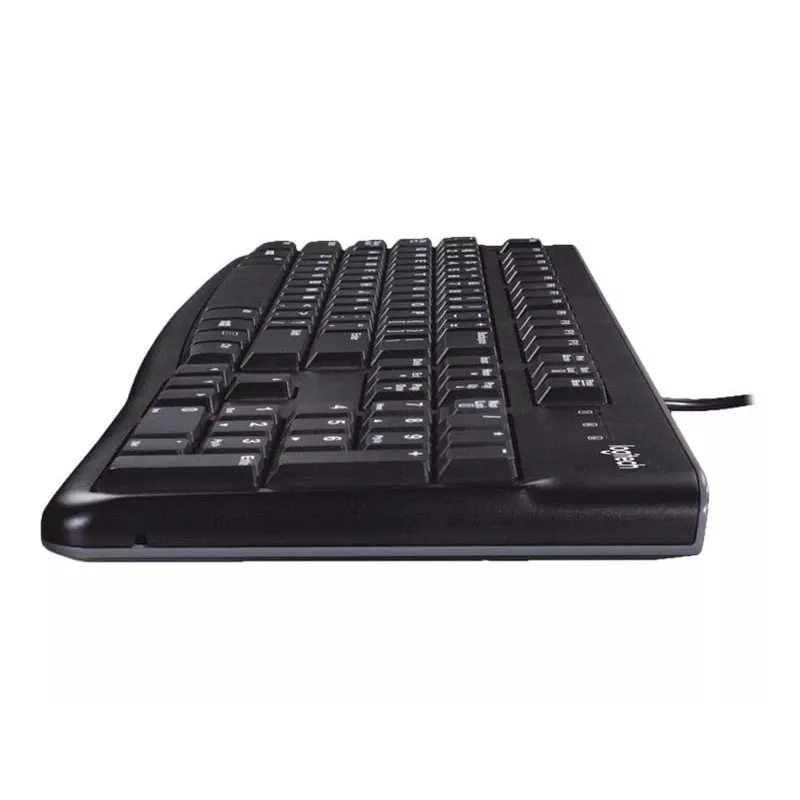 Desktop MK120, wired, USB, QWERTZ, black, mouse included
