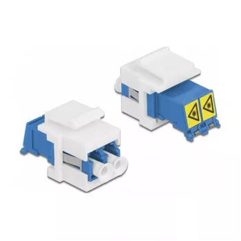 Keystone Module LC Duplex female to LC Duplex female DeLOCK 86834
