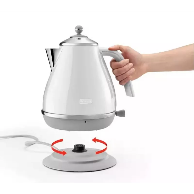 De’Longhi Icona Capitals electric kettle 1.7 L 2000 W White