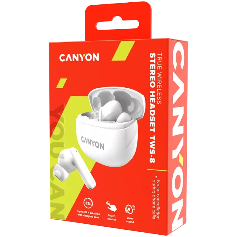 Canyon CNS-TWS8W Product White