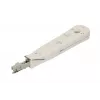 Krone punch tool Extralink NT-T002, hardened steel blade, plastic handle, lock function, grey/white