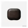 Leather AirPods Case Nomad V3 Rustic Brown — protective leather cover for AirPods charging case