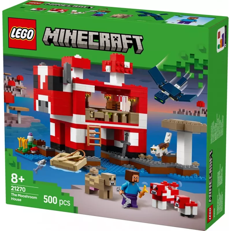 LEGO MINECRAFT 21270 The Mooshroom House