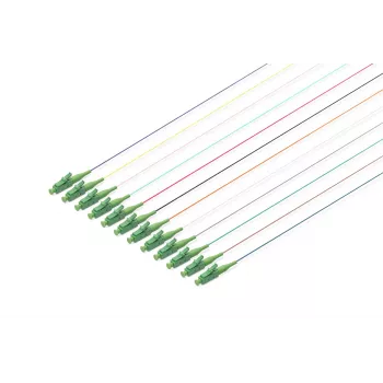 Digitus colored pigtails LC/APC OS2 09/125 µ Simplex 2m