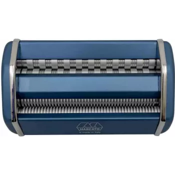 Pasta machine Marcato Atlas 150, manual roller-cutter set, powder blue